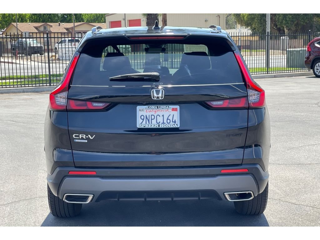 Certified Used 2025 CRYSTAL BLACK PEA Honda Sport-L image 4