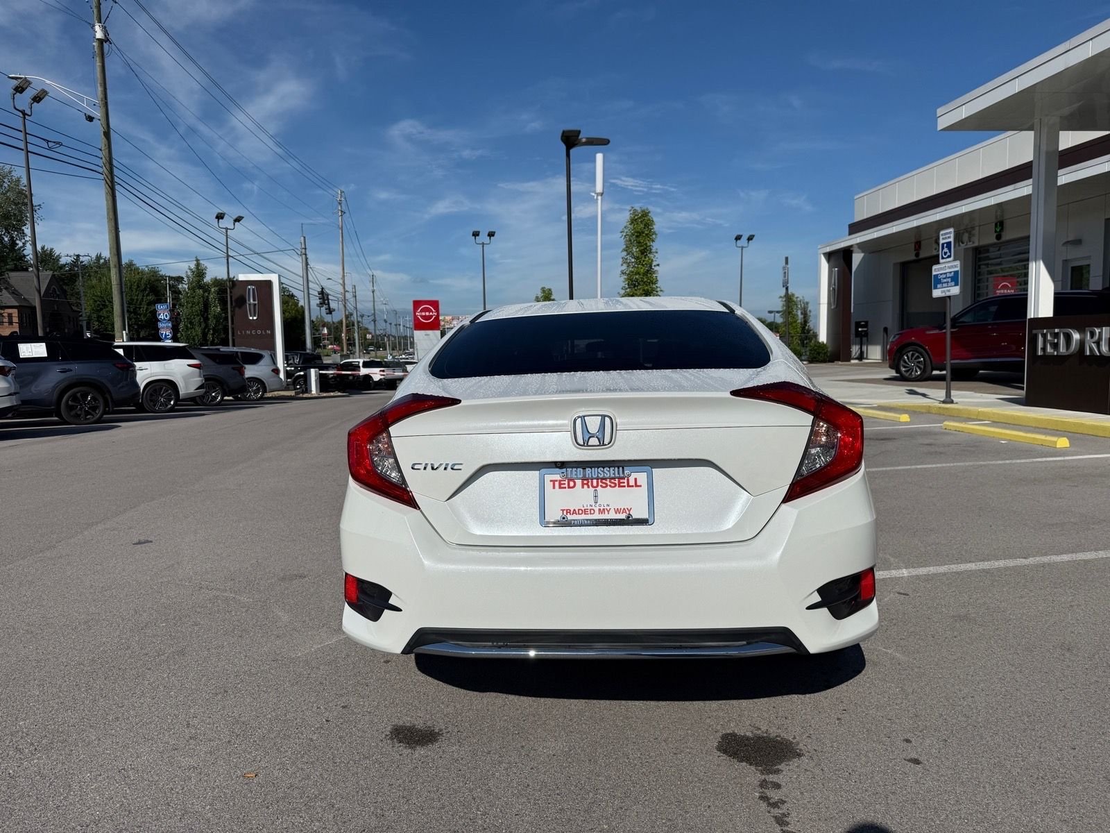 Used 2020 White Honda LX image 4