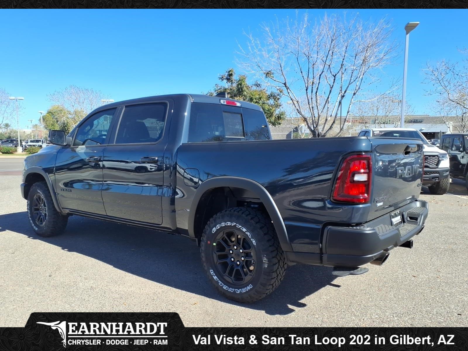 New 2026 Forged Blue Metallic Exterior Paint RAM Rebel image 4