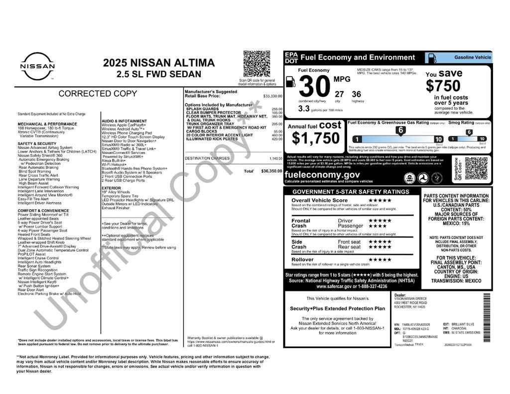 Used 2025 Silver Nissan 2.5 SL image 34