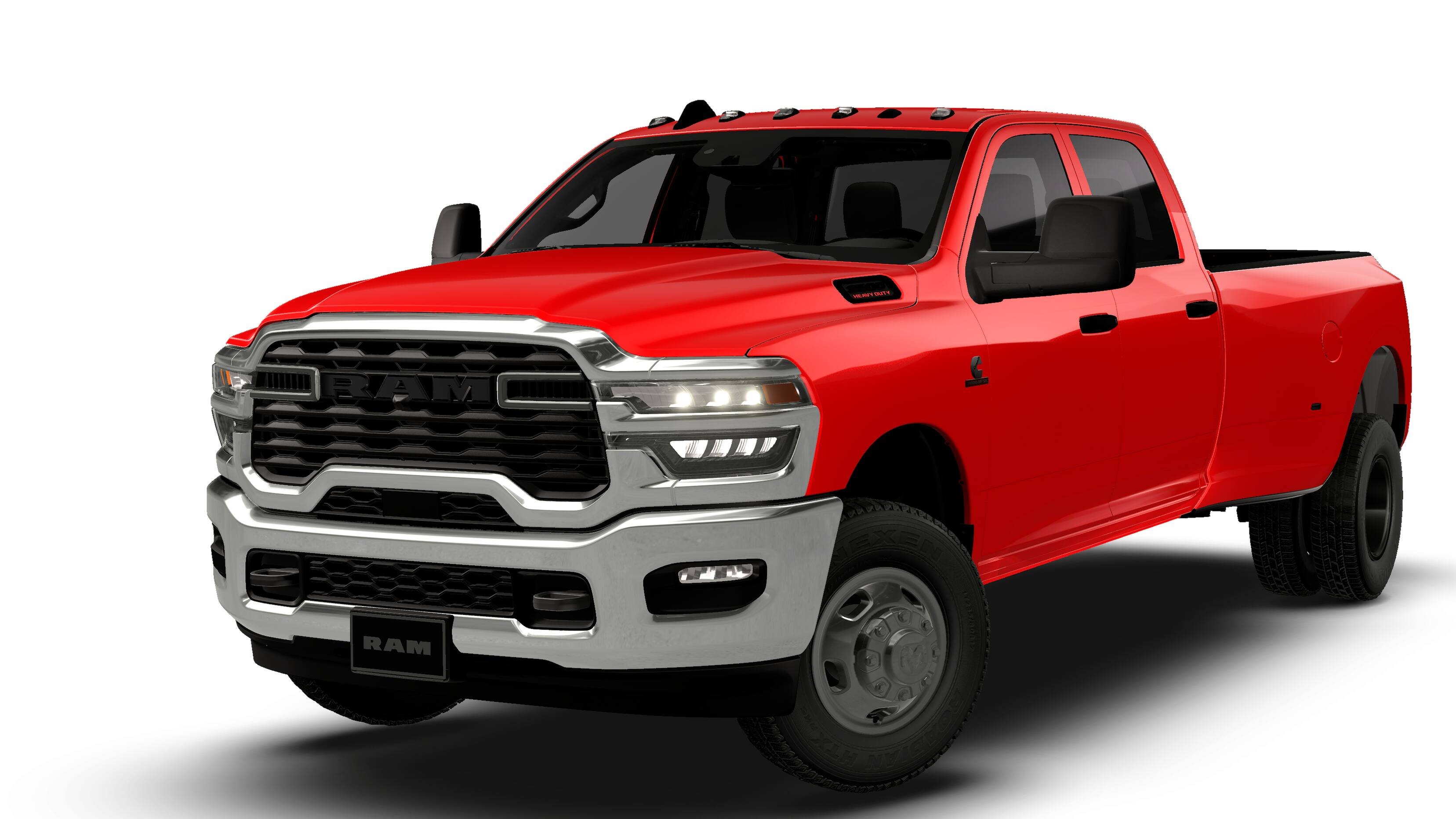 New 2026 Flame Red Clear-Coat Exterior Paint RAM TRADESMAN image 13