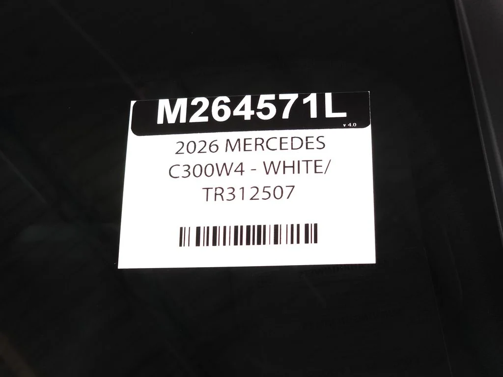 Certified Used 2026 Polar White Mercedes-Benz C 300 image 34