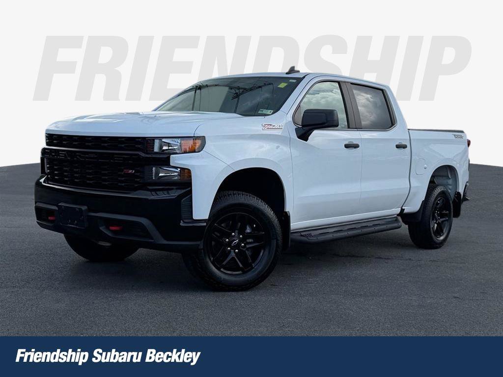 Used 2021 White Chevrolet Custom Trail Boss image 1