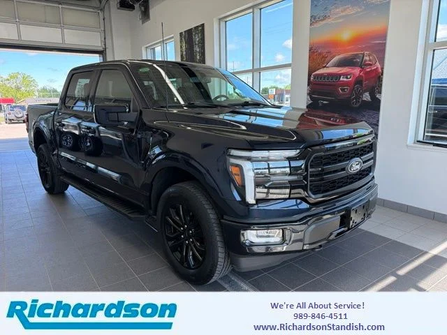 Used 2024 Blue Ford Lariat image 1