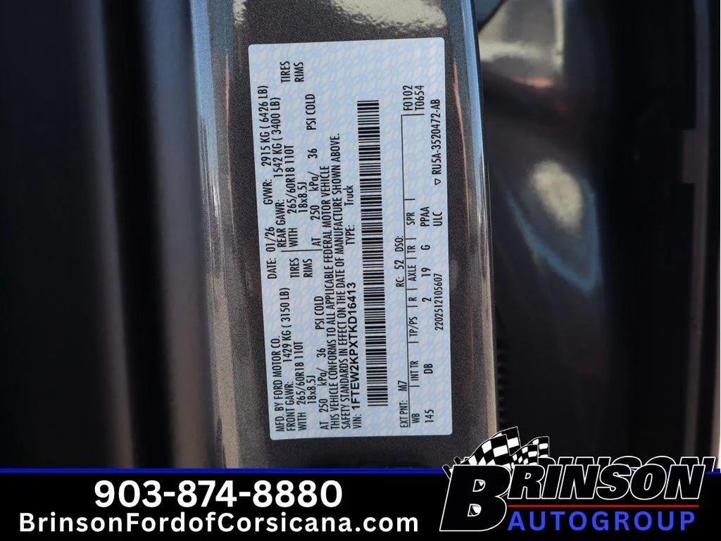 New 2026 Carbonized Gray Metallic Ford STX® image 22