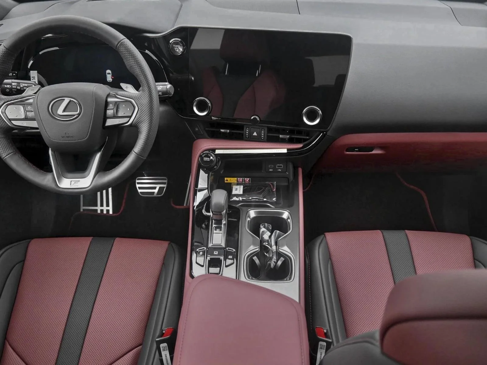 New 2026 Caviar Lexus NX 350h F SPORT HANDLING AWD image 4