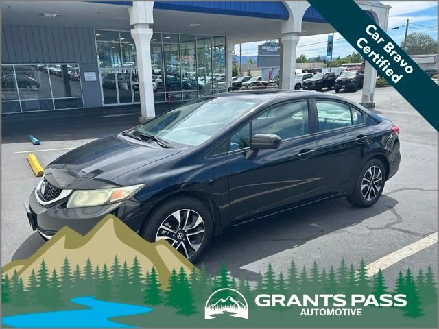 Certified Used 2014 Black Honda EX image 1