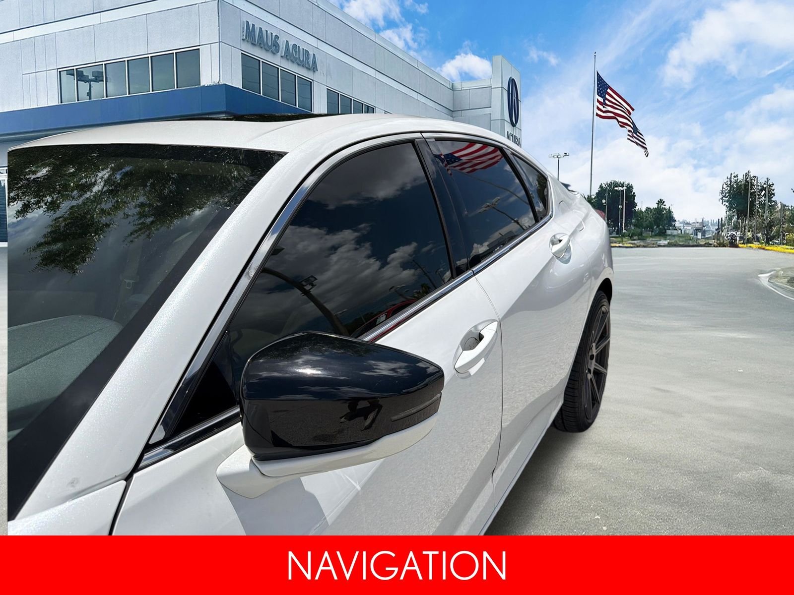 Used 2021 Platinum White Pearl Acura Technology Package image 13