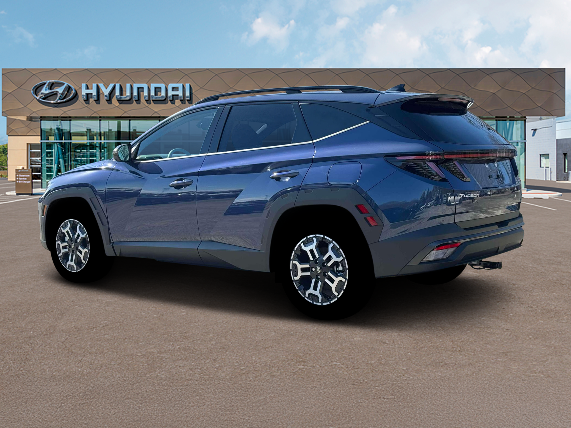 New 2026 Blue Hyundai XRT AWD image 4