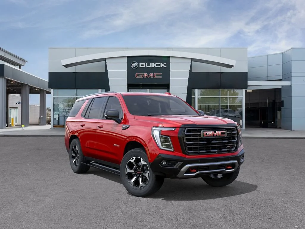 New 2026 Volcanic Red Tintcoat GMC AT4 Ultimate image 1