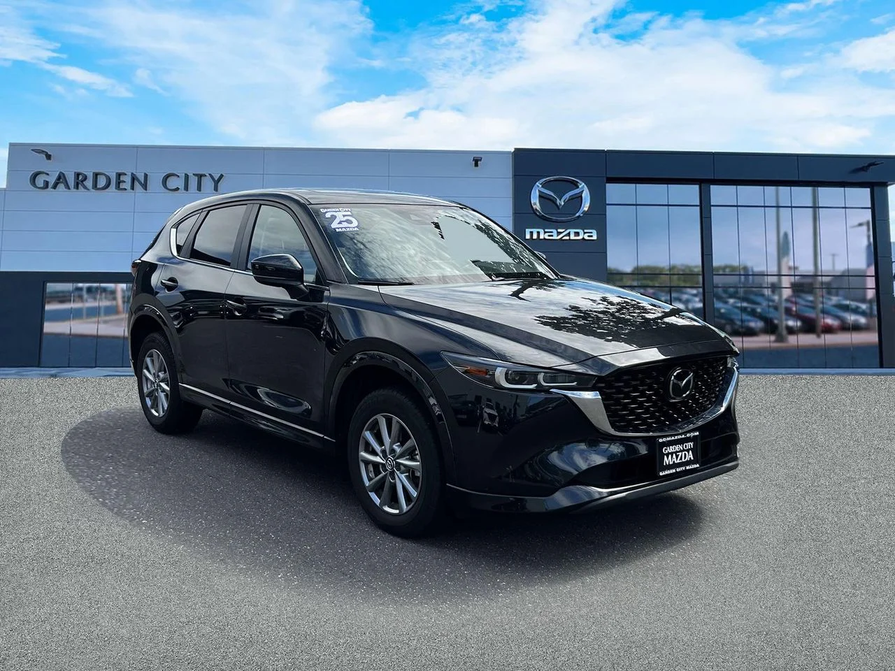 Certified Used 2025 Jet Black Mica Mazda 2.5 S Preferred image 1