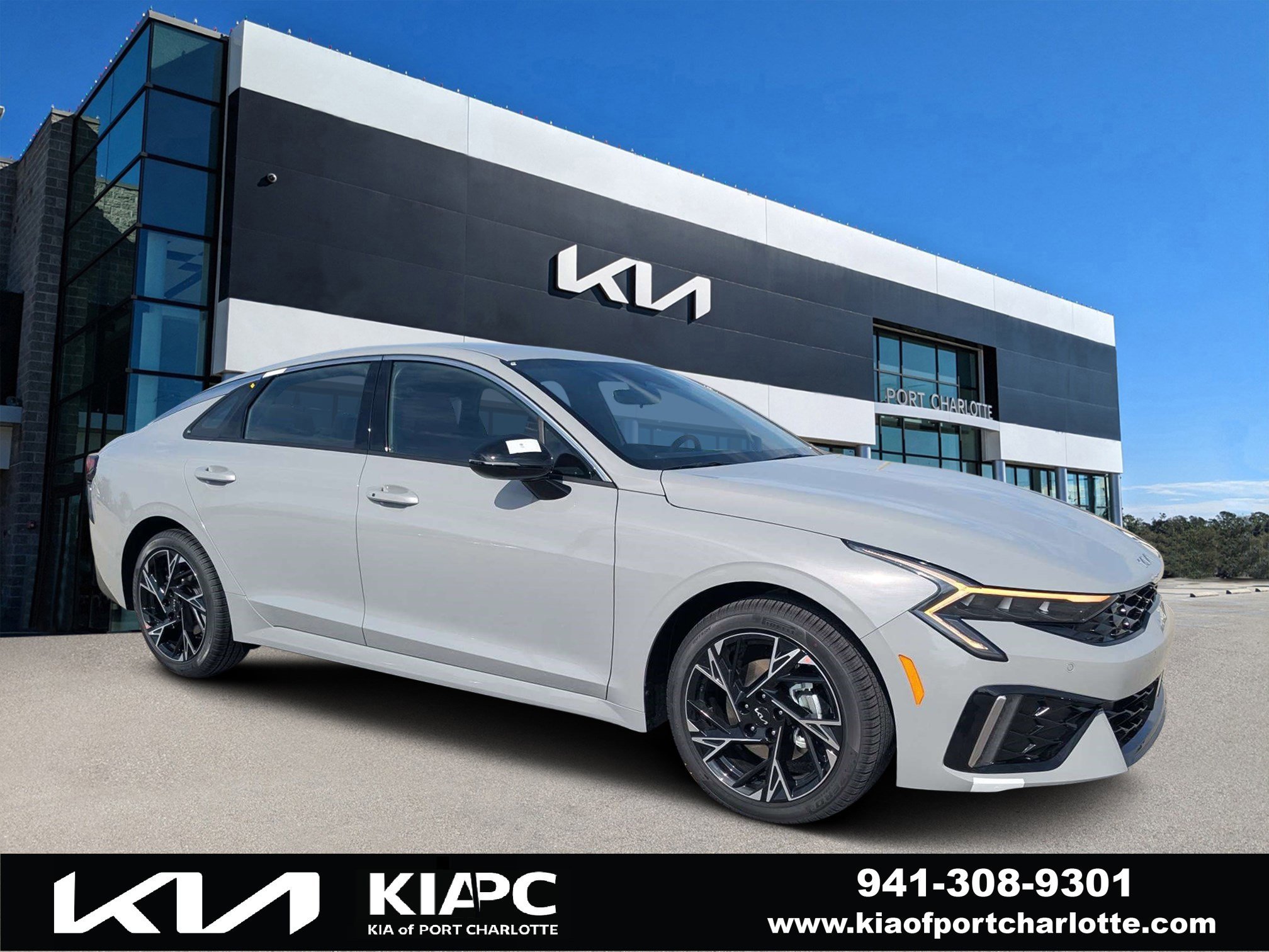 New 2026 Wolf Gray Kia GT-Line FWD image 1