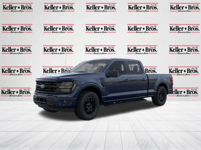 New 2026 Antimatter Blue Metallic Ford XLT image 2