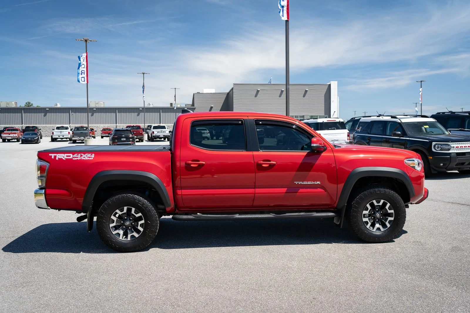 Used 2021 Red Toyota TRD Off-Road image 11