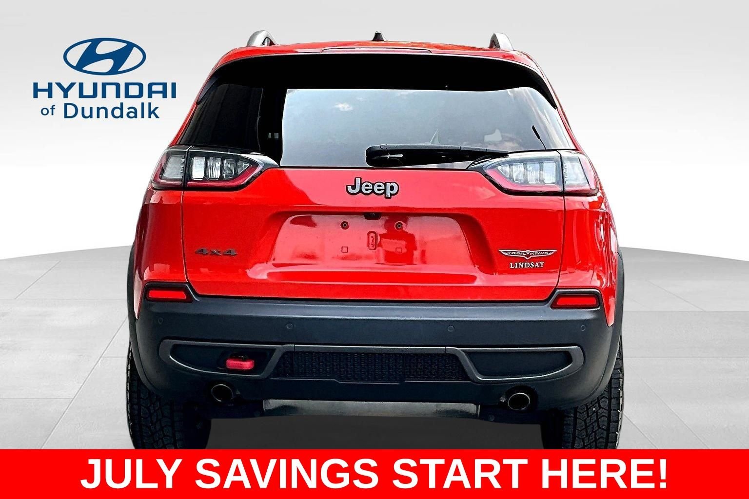 Used 2021 Orange Jeep Trailhawk image 5