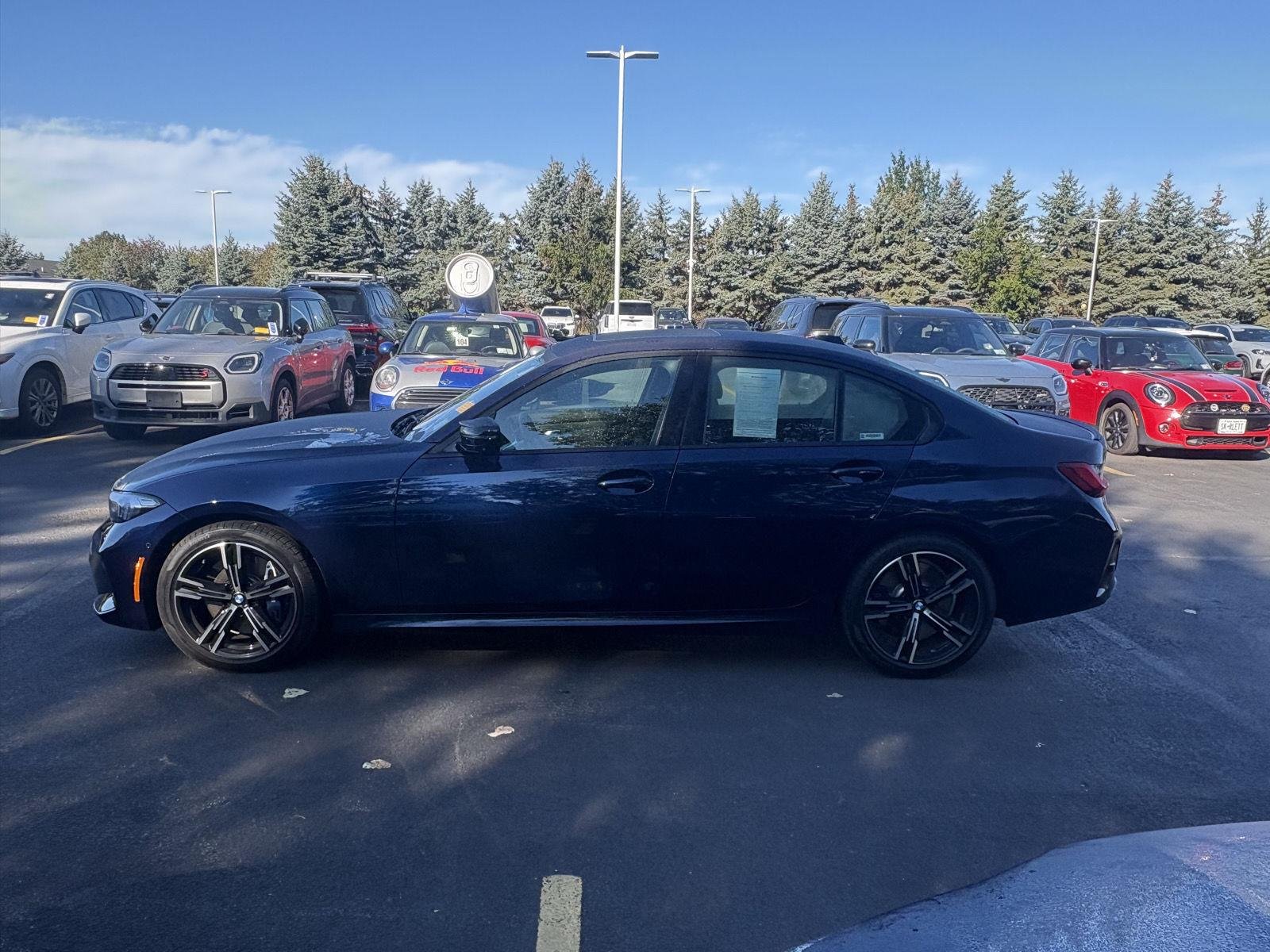 Used 2024 Tanzanite Blue II Metallic BMW M340i xDrive image 4