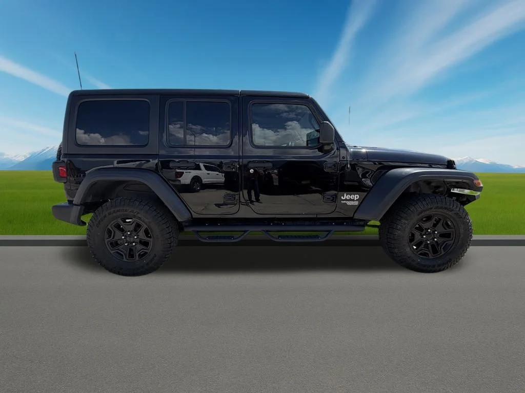 Used 2020 Black Jeep Unlimited Sport S image 6