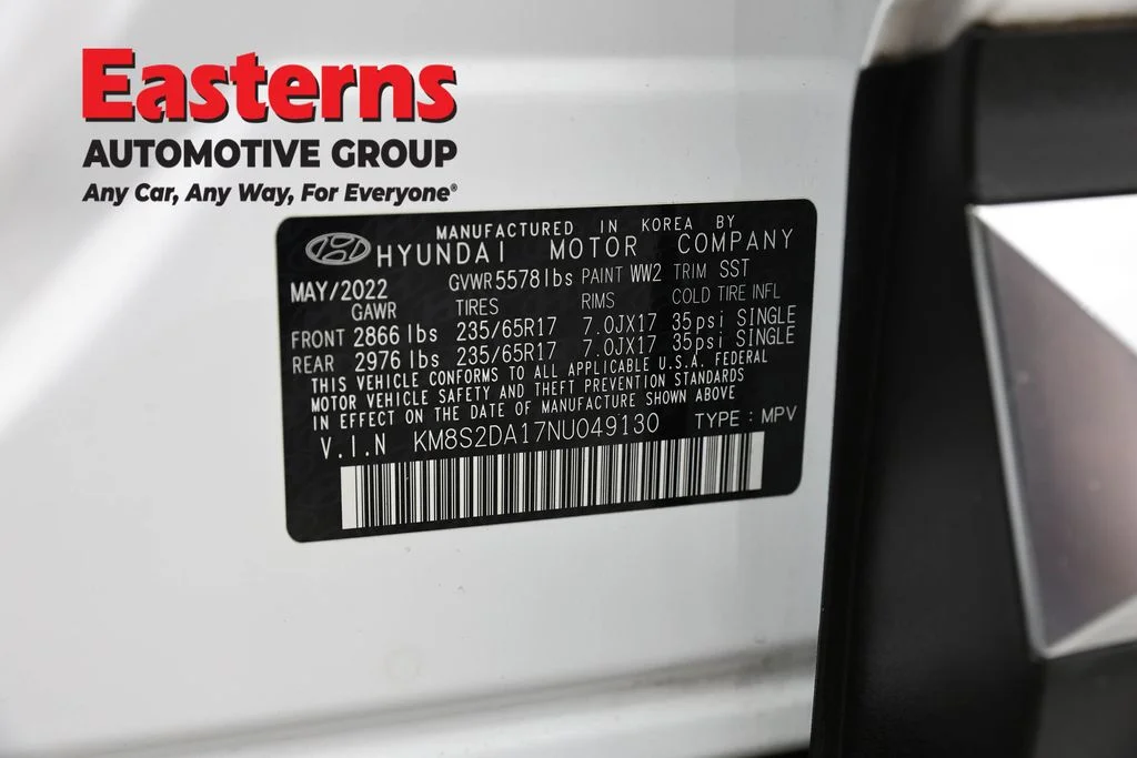 Used 2022 Gray Hyundai Blue image 35