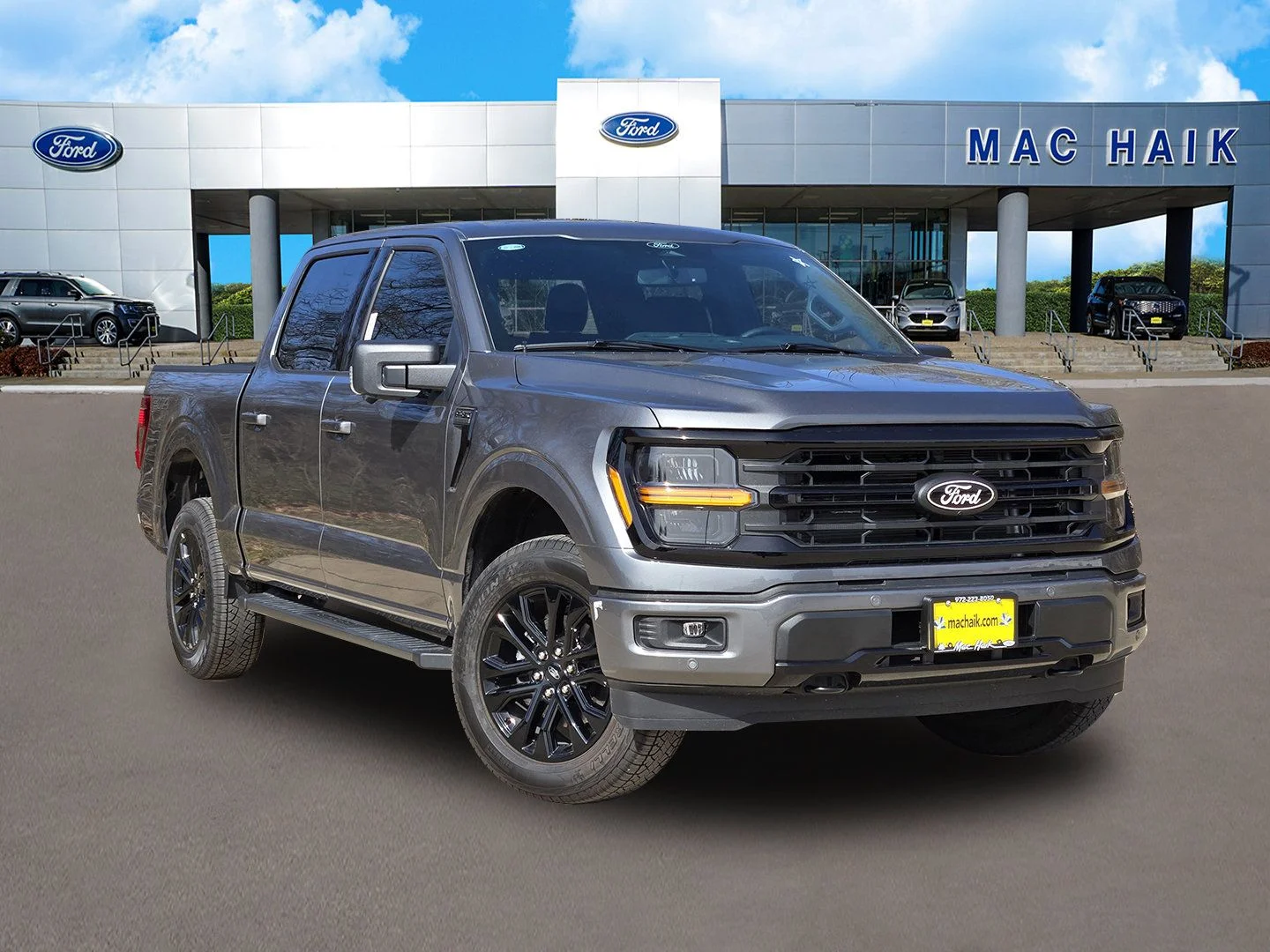 New 2026 Carbonized Gray Metallic Ford XLT image 1
