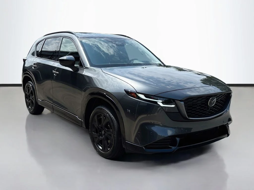 New 2026 Machine Gray Metallic Mazda 2.5 S Premium Plus AWD image 1