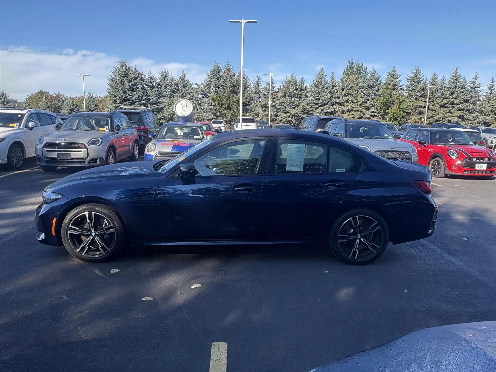 Used 2024 Tanzanite Blue II Metallic BMW M340i xDrive image 4
