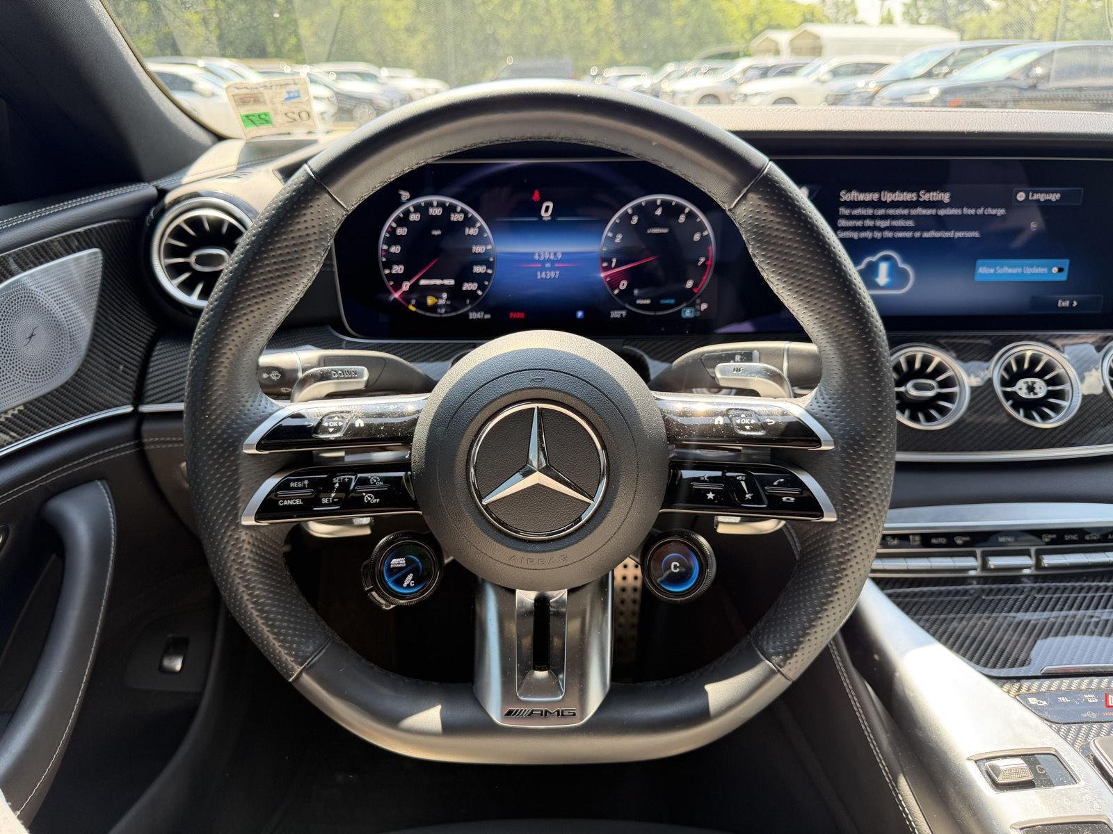 Certified Used 2024 Obsidian Black Metallic Mercedes-Benz AMG® GT 43 image 6