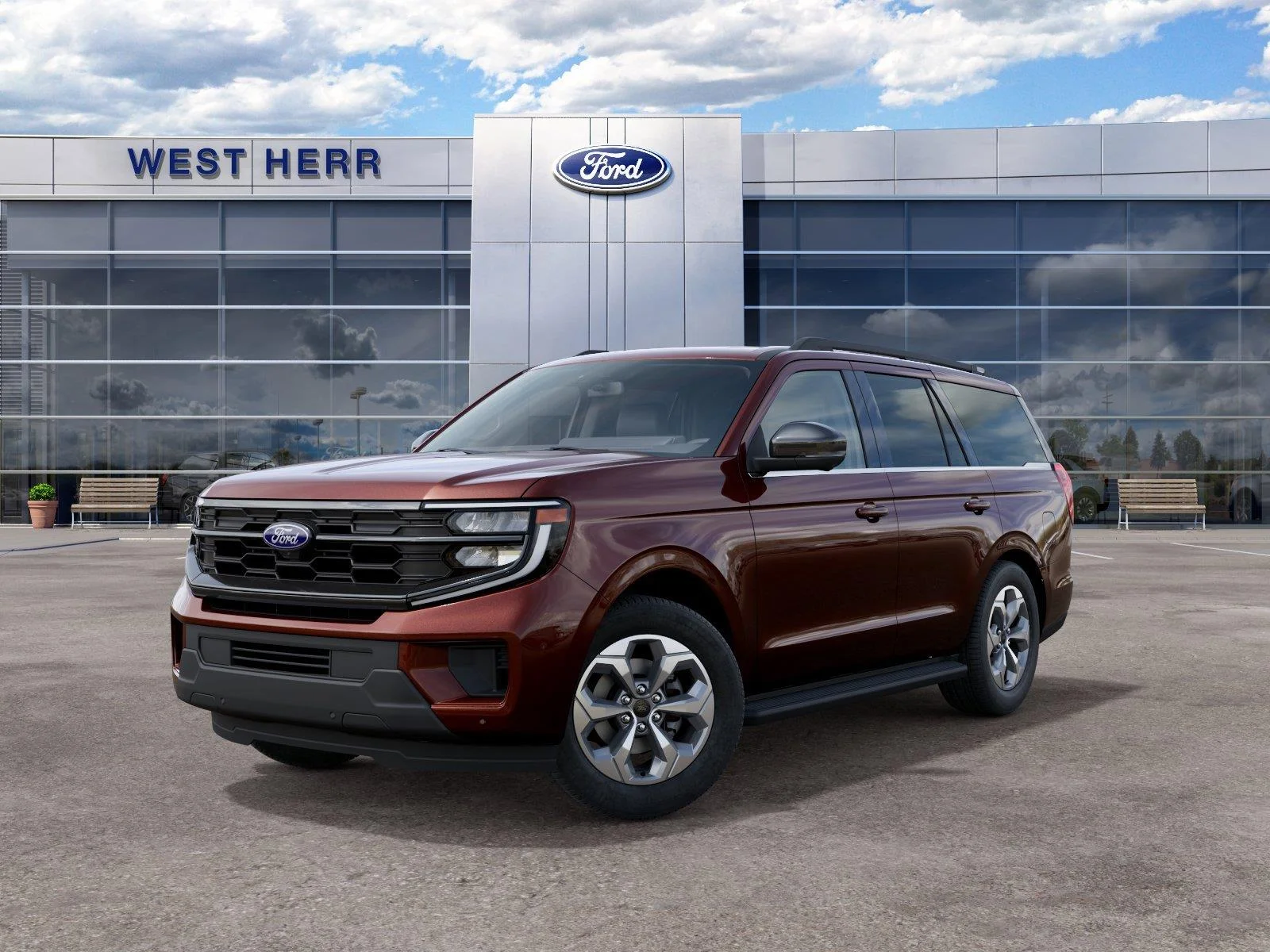 New 2027 Bronze Fire Metallic Tinted Clearcoat Ford Active image 3
