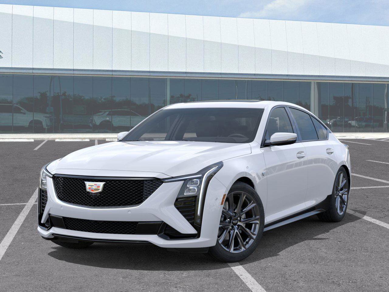 New 2026 Vibrant White Tricoat Cadillac Sport image 6