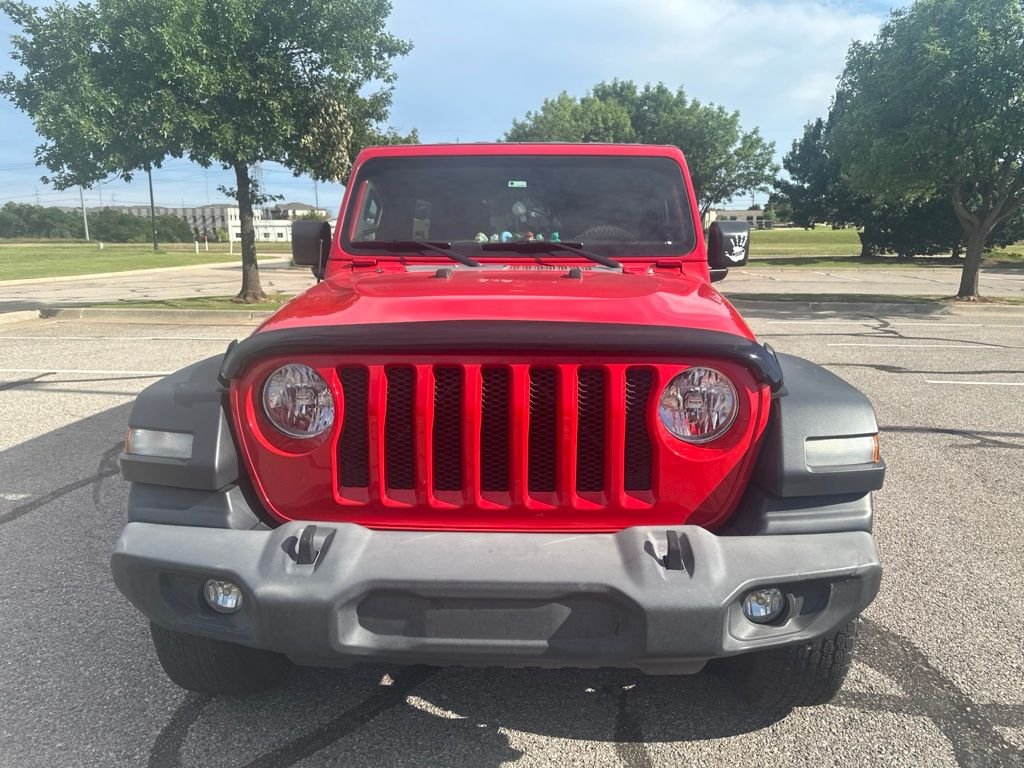 Used 2018 Red Jeep Unlimited Sport S image 2