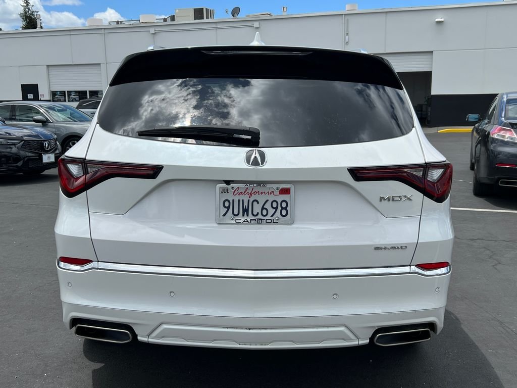 Certified Used 2025 Platinum White Pearl Acura SH-AWD ADVANCE image 10