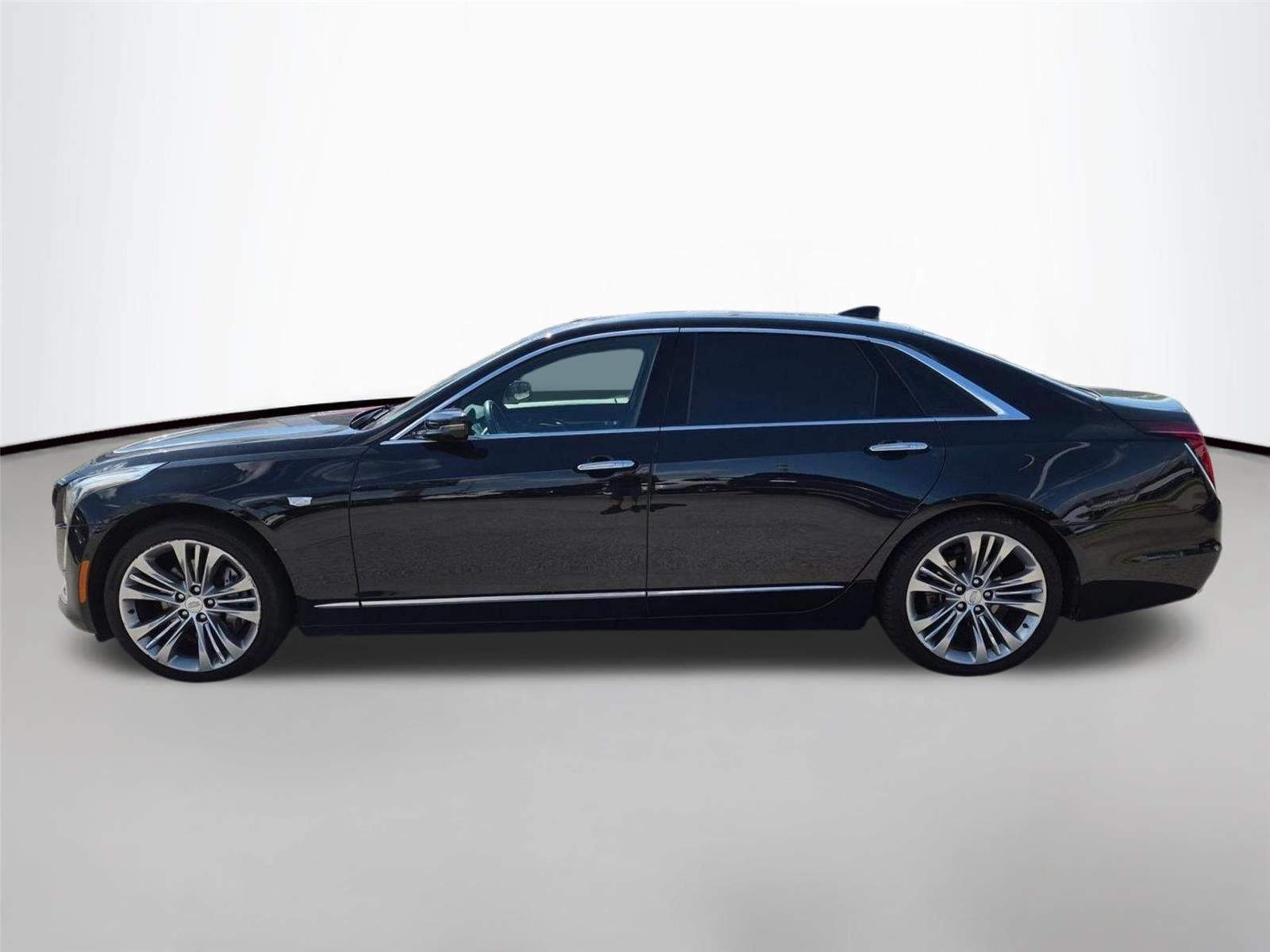 Used 2018 Stellar Black Metallic Cadillac Platinum AWD image 8