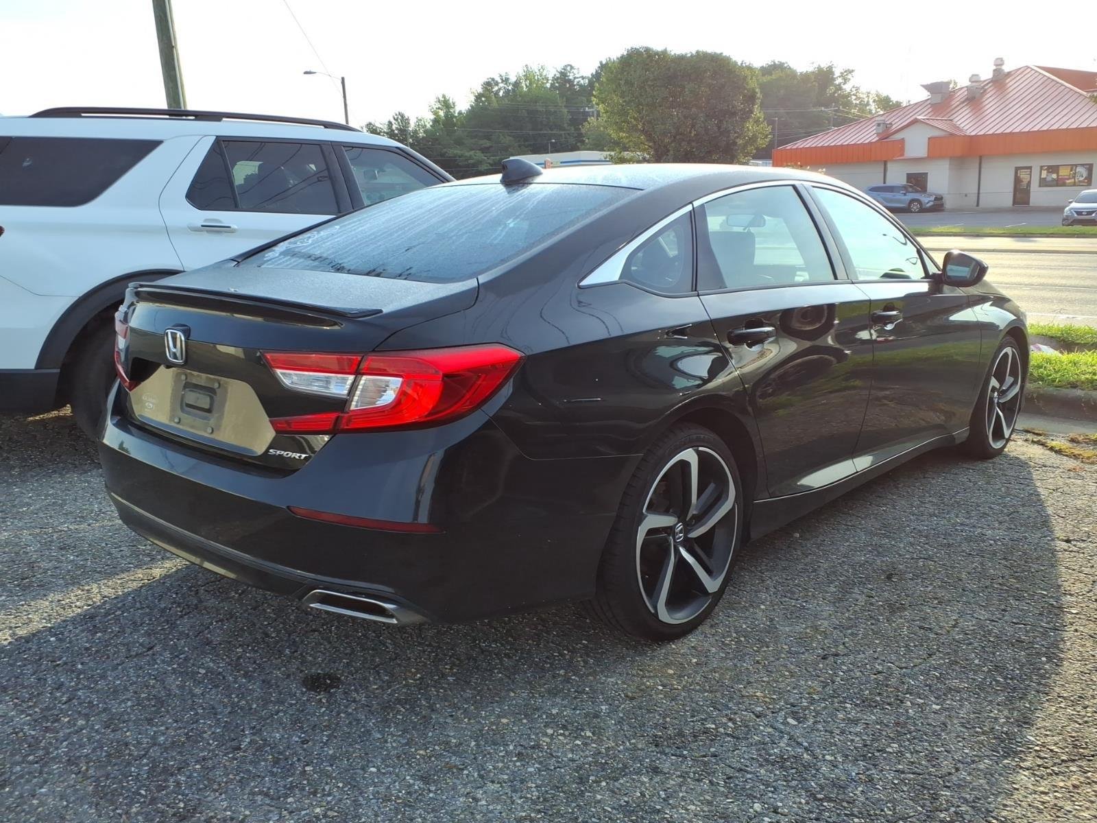 Used 2021 Crystal Black Pearl Honda Sport image 6