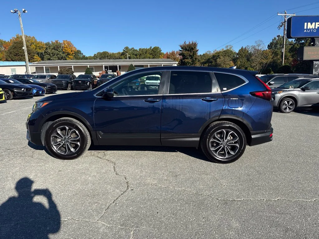 Used 2020 Blue Honda EX image 2