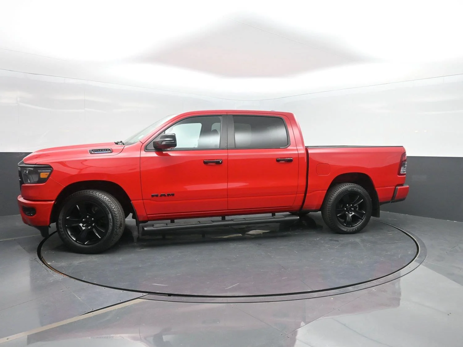Used 2023 Flame Red Clearcoat Ram Big Horn image 1