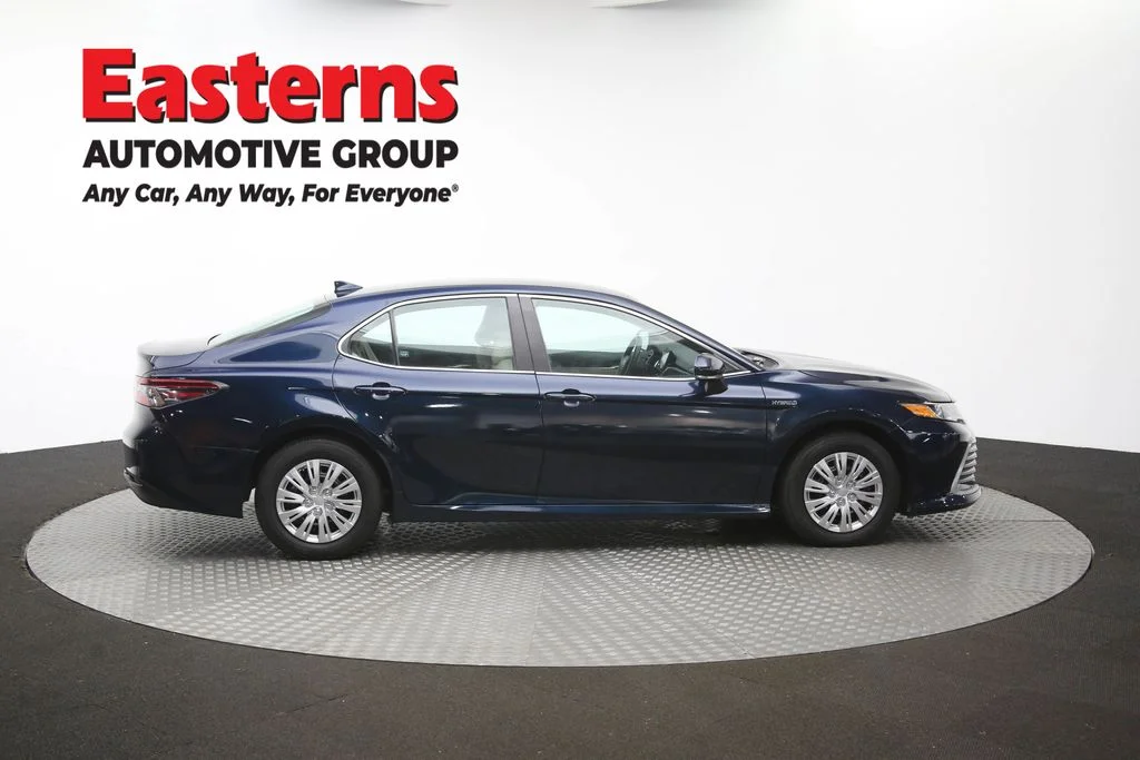 Used 2021 Blue Toyota LE image 43