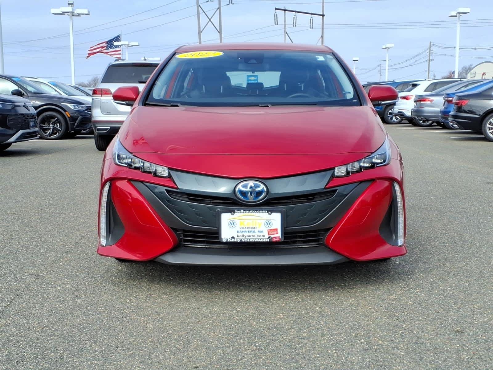 Used 2022 Toyota Prius Prime XLE with VIN JTDKAMFPXN3215182 for sale in Danvers, MA