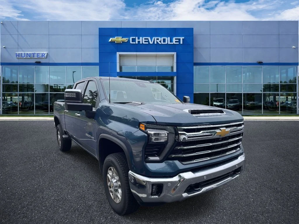 Used 2025 Lakeshore Blue Metallic Chevrolet LTZ image 1