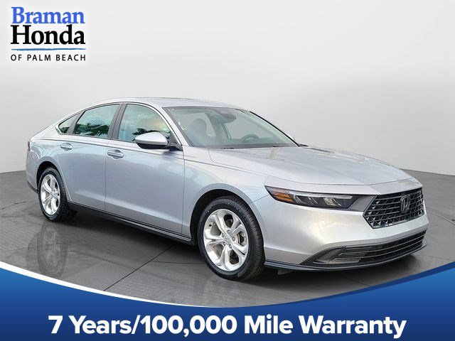 Certified Used 2024 Solar Silver Metallic Honda 1.5T LX image 1