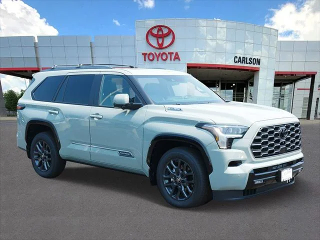 Certified 2026 Toyota Sequoia Platinum with VIN 7SVAAABA2TX095661 for sale in Minneapolis, Minnesota