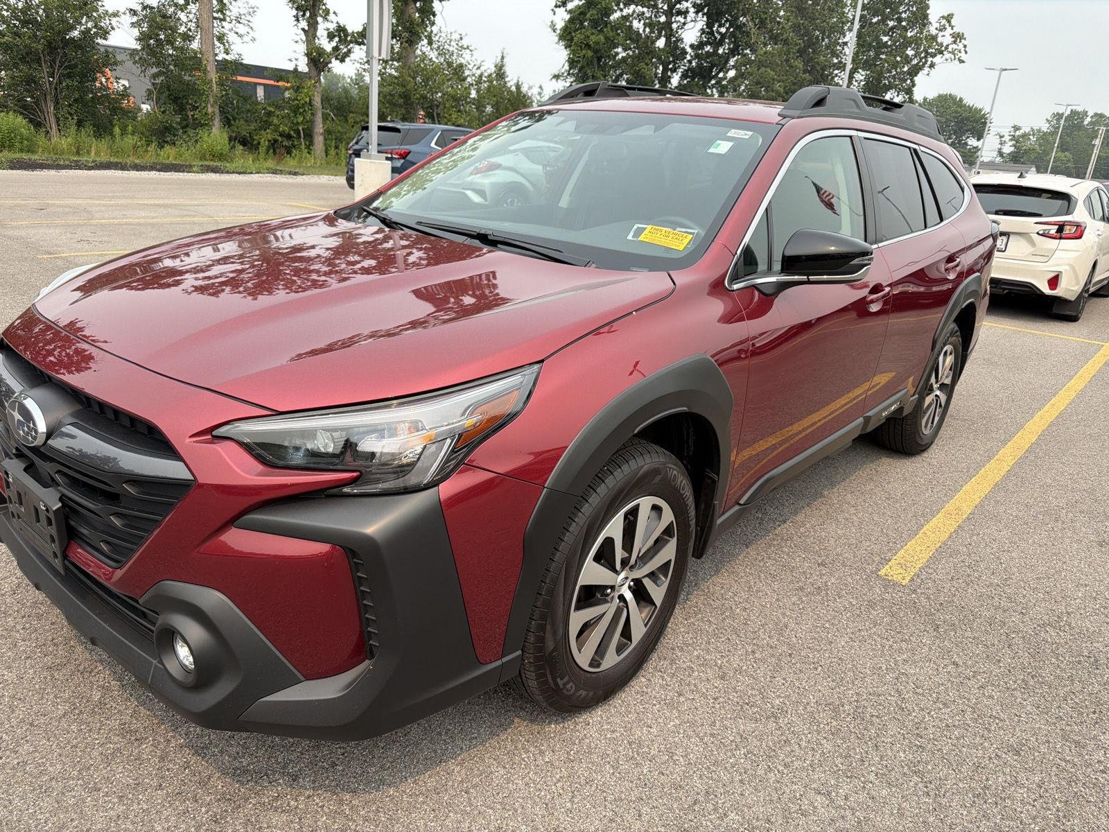 Certified Used 2025 Crimson Red Pearl Subaru Premium image 2