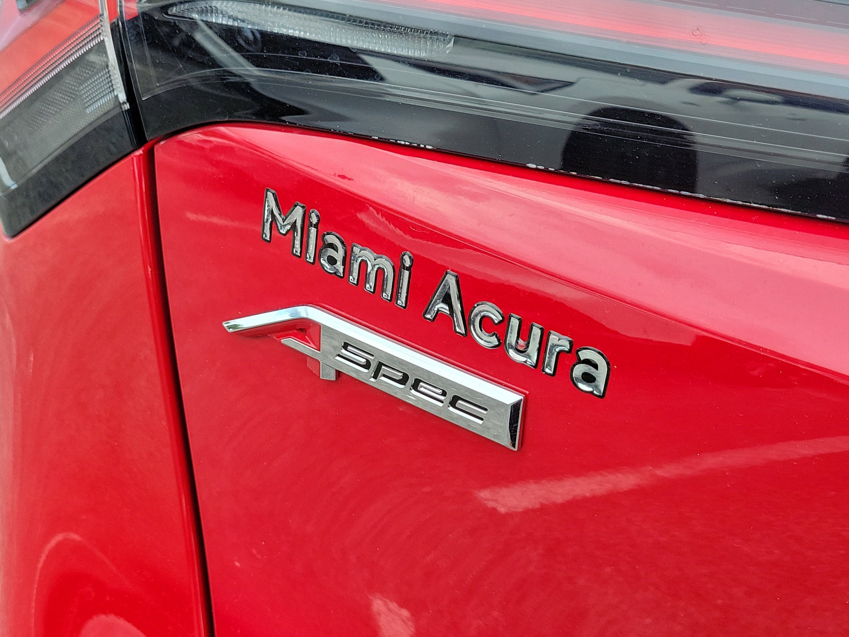 Used 2025 Red Acura A-Spec Package image 5