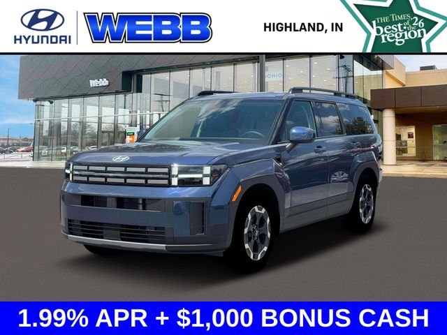 New 2026 Blue Hyundai SEL AWD image 1