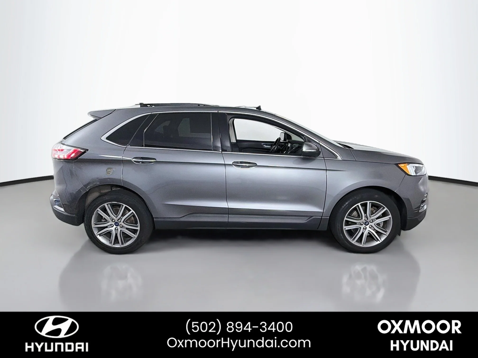 Used 2022 Carbonized Gray Metallic Ford Titanium image 8