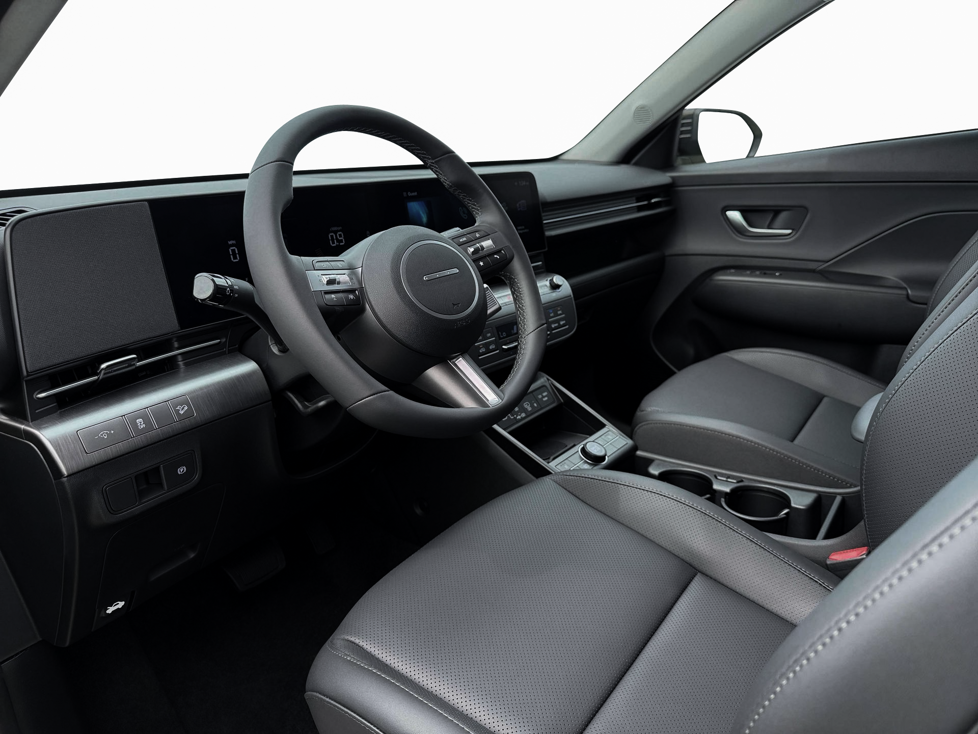 New 2026 Abyss Black Pearl Hyundai SEL Premium FWD image 14