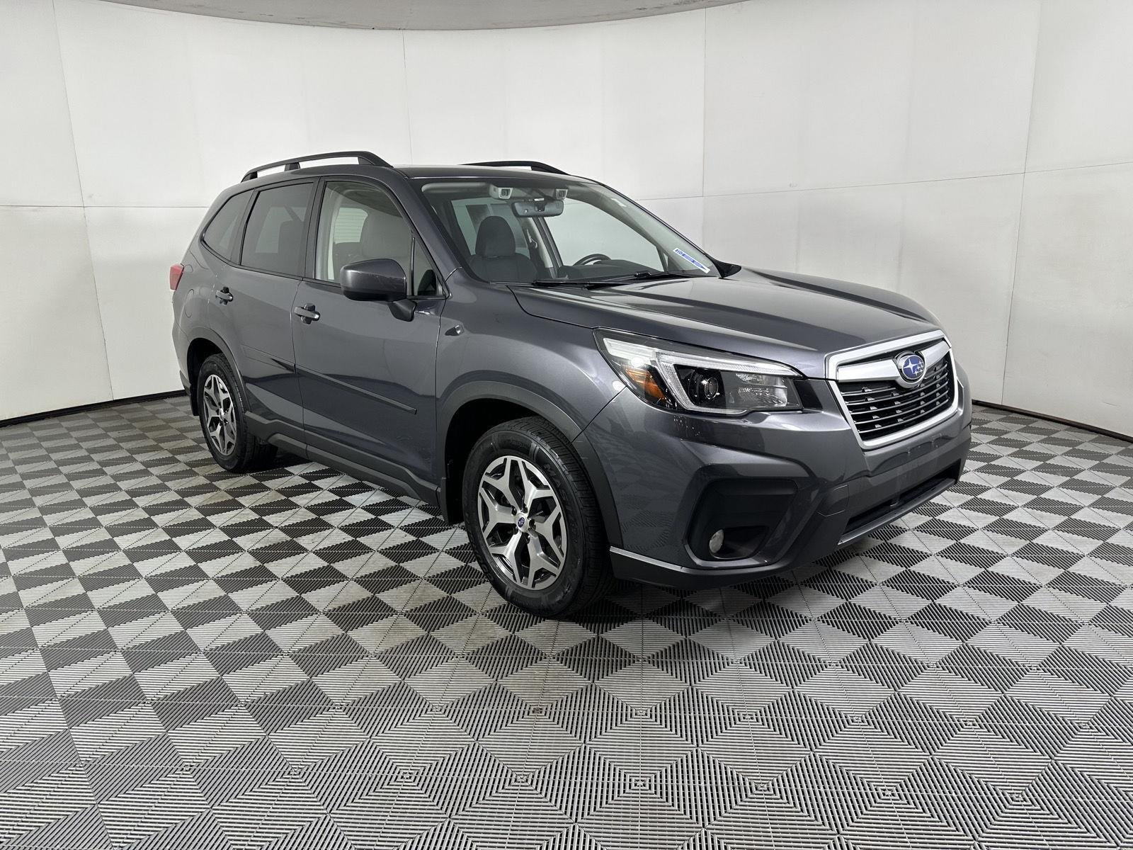 Used 2021 Magnetite Gray Metallic Subaru Premium image 12