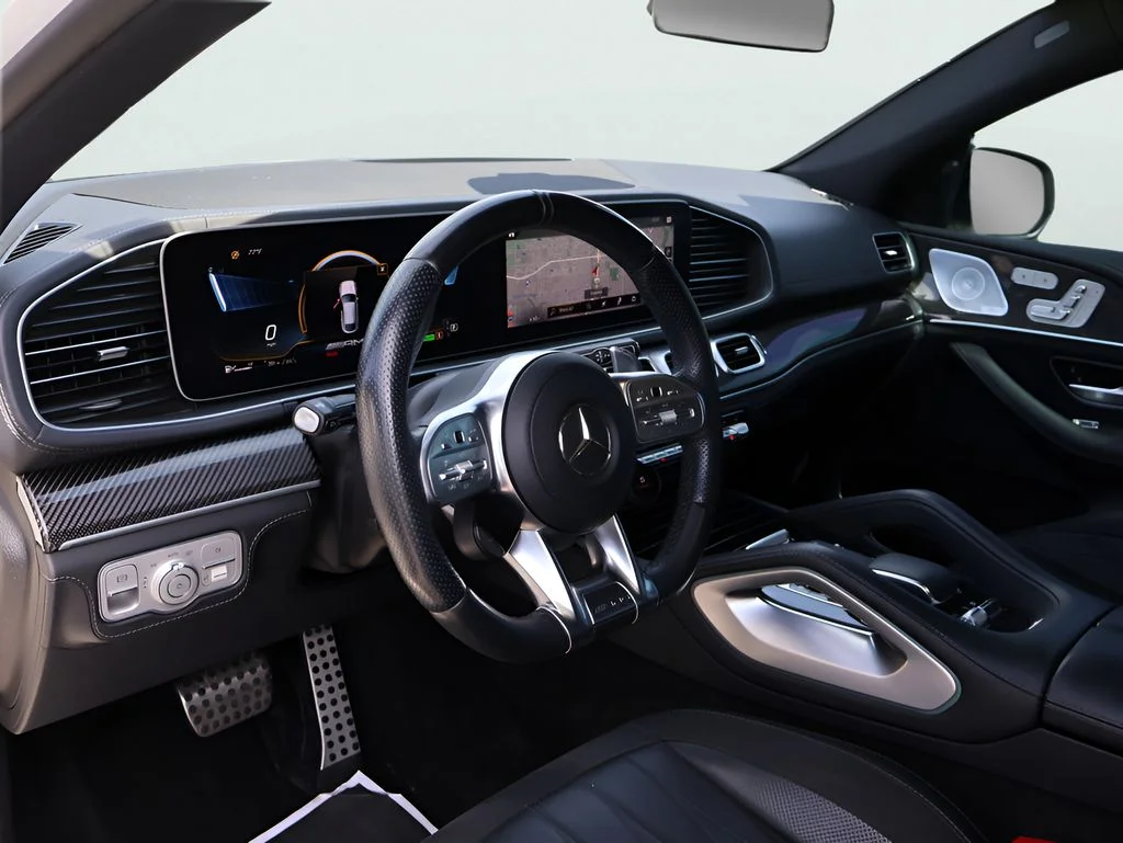 Used 2021 designo Diamond White Metallic Mercedes-Benz GLE 53 AMG® image 20