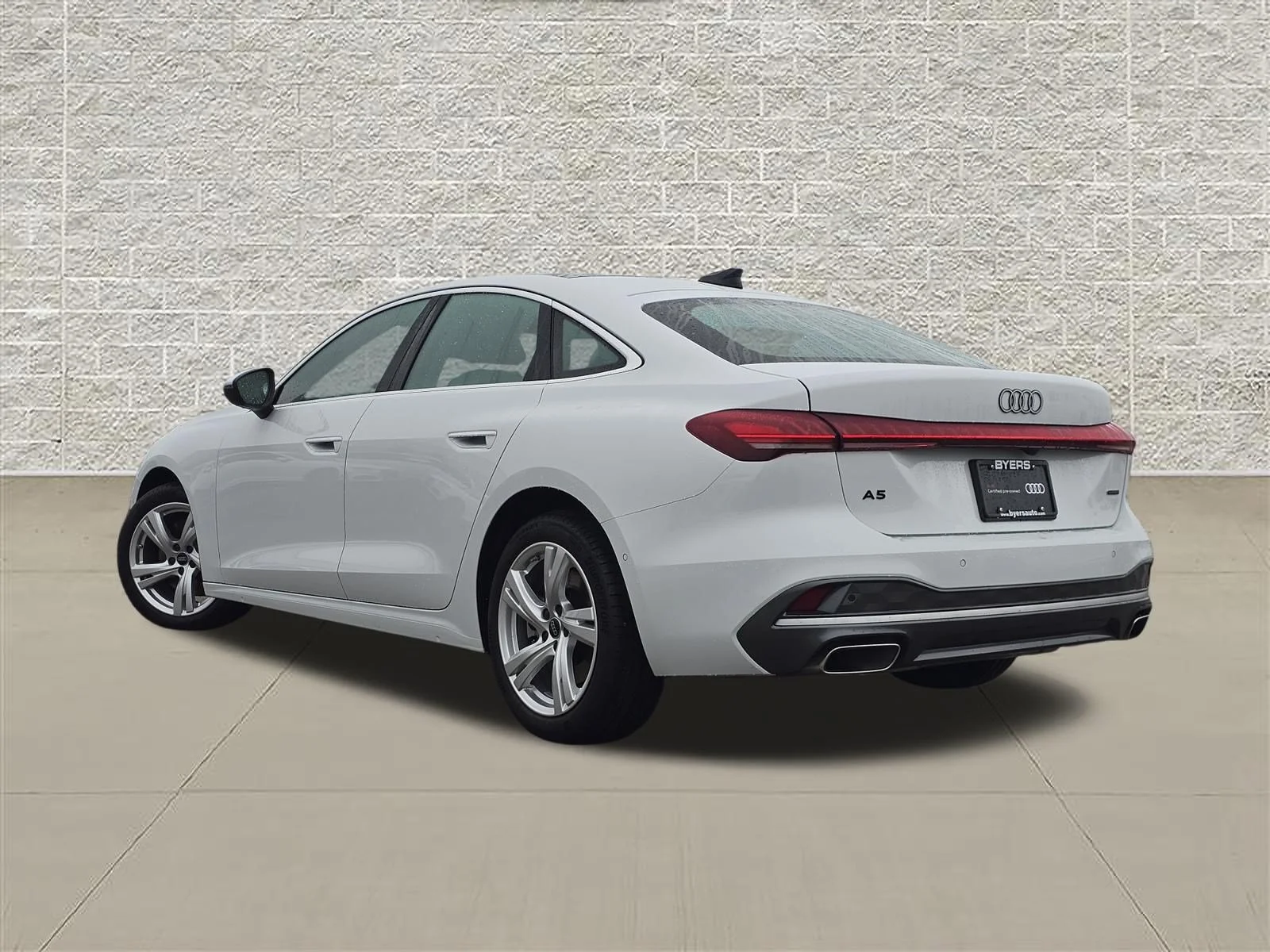 Certified Used 2025 Glacier White Metallic Audi Premium image 5