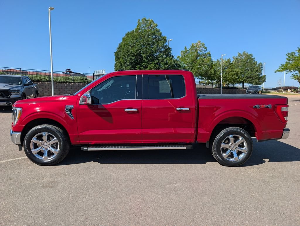 Used 2022 Red Ford Lariat image 3