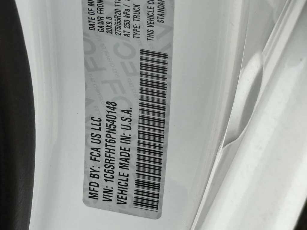 Used 2023 White Ram Limited image 34
