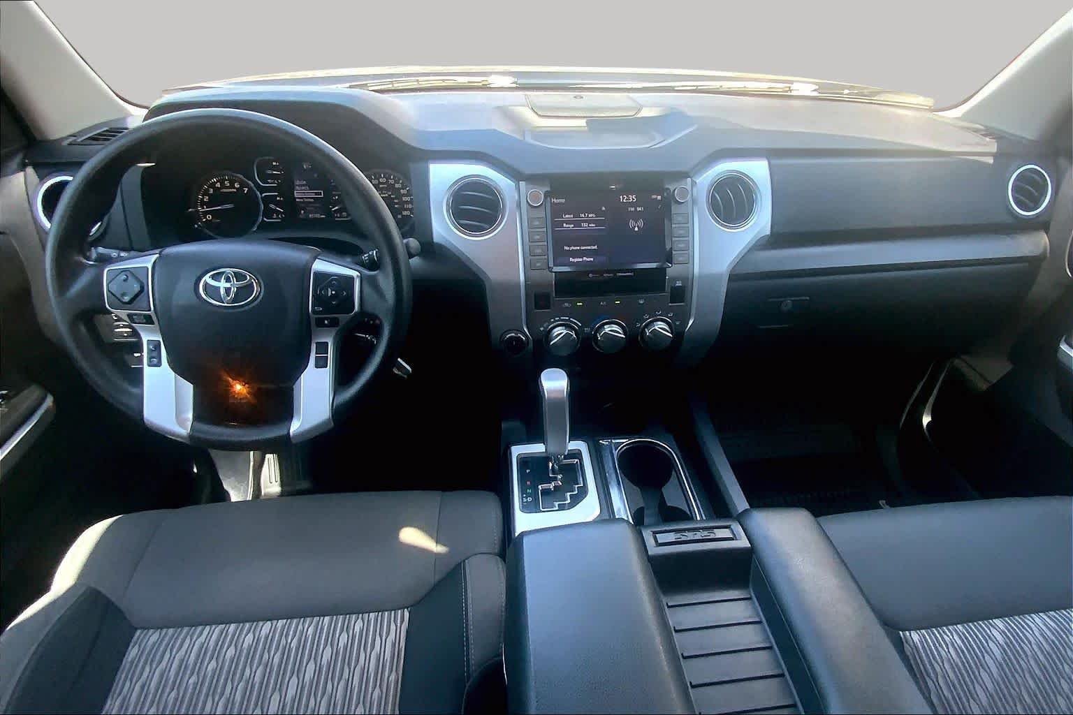 Used 2021 Midnight Black Metallic Toyota SR5 image 16